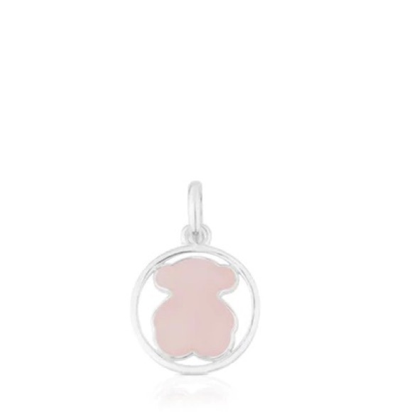 Tous Jewelry - NWT TOUS Camille Pendant Sterling Silver with Rose Quartz​​​​​​​